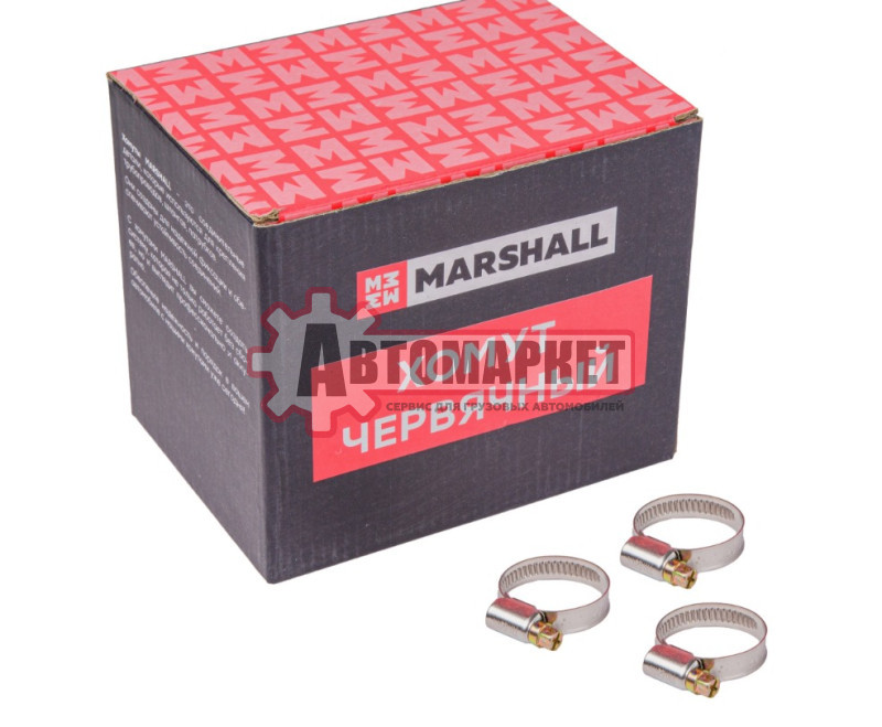 Хомут червячный 20-32 мм (нержавеющая сталь)