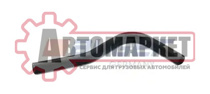 Шланг (патрубок) кривой (2 изг.) ф11х19 L=320 радиатора SCANIA