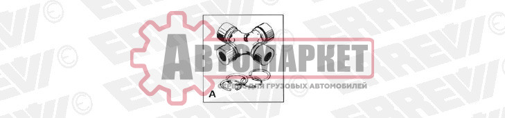 Крестовина кардана со стопорами MB