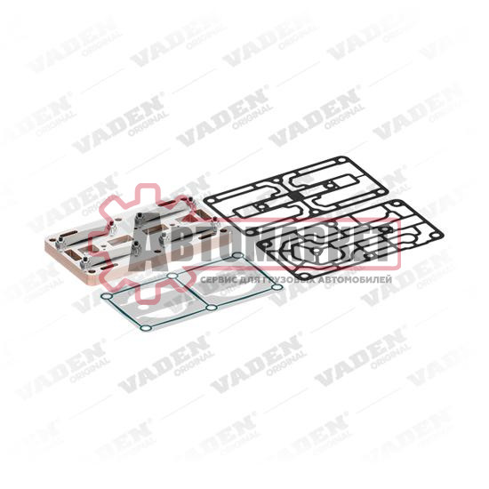 Комплект платы клапанов компрессора (Knorr-Bremse: K018806) For LK4949,LK4951,LK4956,LK4961,LK4970