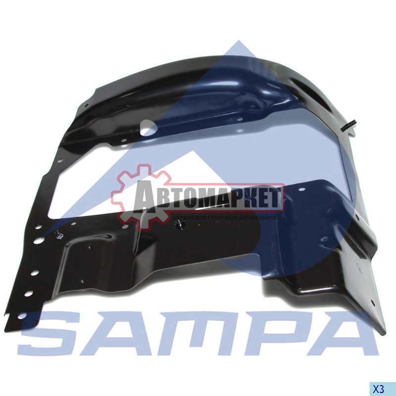 Кронштейн корпуса фары левый Scania P/G/R/T