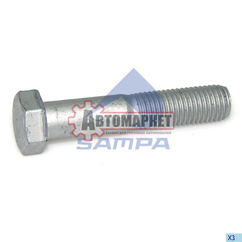 Бoлт М16x80 VOLVO 978940 Geomet покрытие