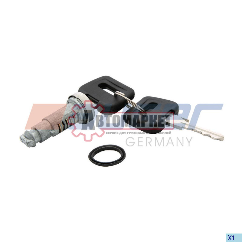 Сердцевина замка зажигания с 2 ключами \DAF 65/75/85/95/105