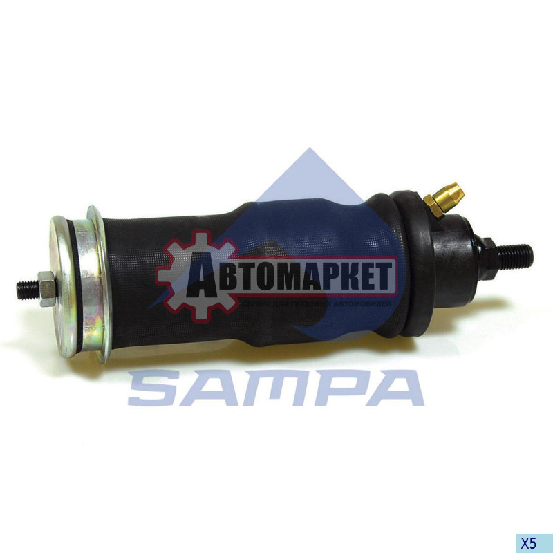Амортизатор кабины задний с подушкой ver Monroe 2x/4x\ Scania 94/114/124/144/164