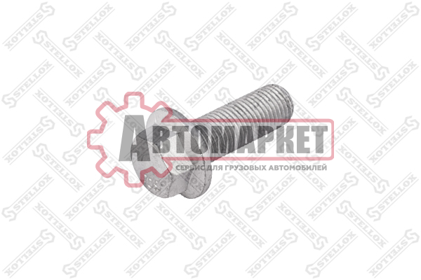 Болт карданного вала с юбкой M14x1.5x40 10.9 SW19 оцинков \MAN