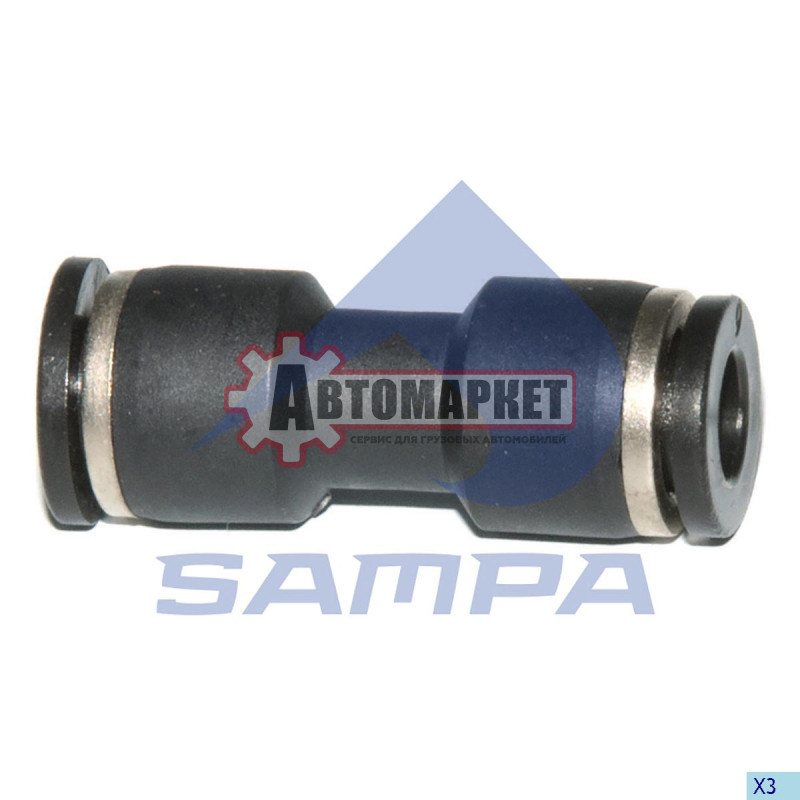 Соединитель 6mm