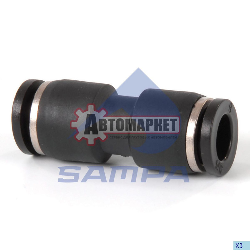 Соединитель 8mm
