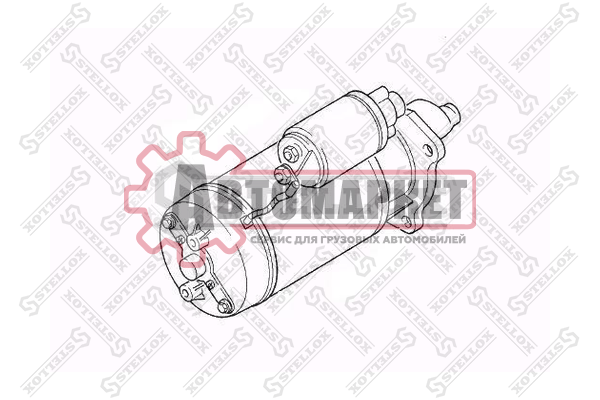 Стартер 24V 4.0kW z11 \MAN L/M2000 8.150 - 25.284 ->05.2000/FENDT D0824/26/36