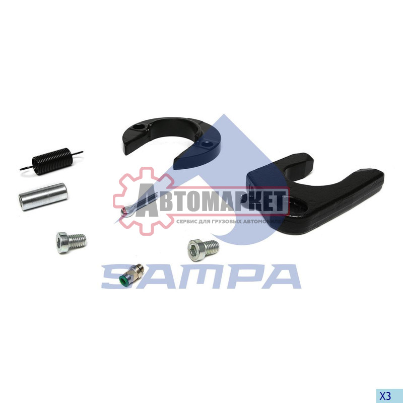 Ремкомплект замка ССУ RV10-T на 2' RR00277 V.Orlandi