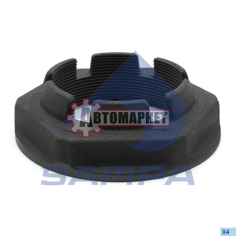 Гайка ступицы M58x1,5/25,5xSW80\DAF 65/75/85CF/XF95/105