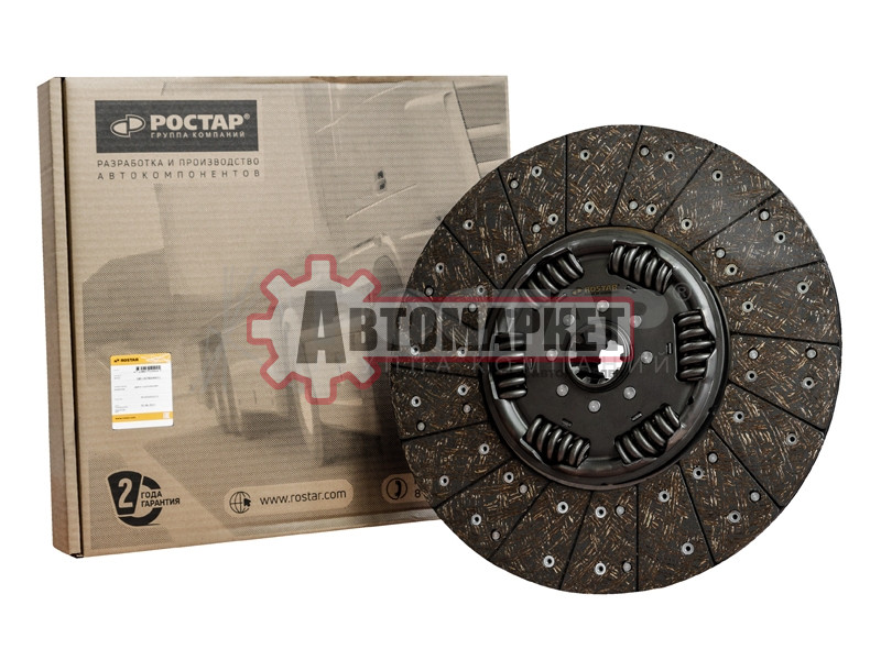 Диск сцепления d=430 \ MAN F2000/TGA D2840/D2866/D2876