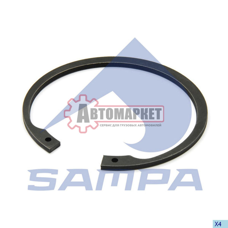 Стопор кольцо стопорное ступицы 122x4 DIN472 \BPW ECO Plus 8-9t