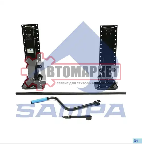 Опорное устройство MODUL B 850, , Комплект из двух ног (с редуктором и без), рукоятки и промежуточн