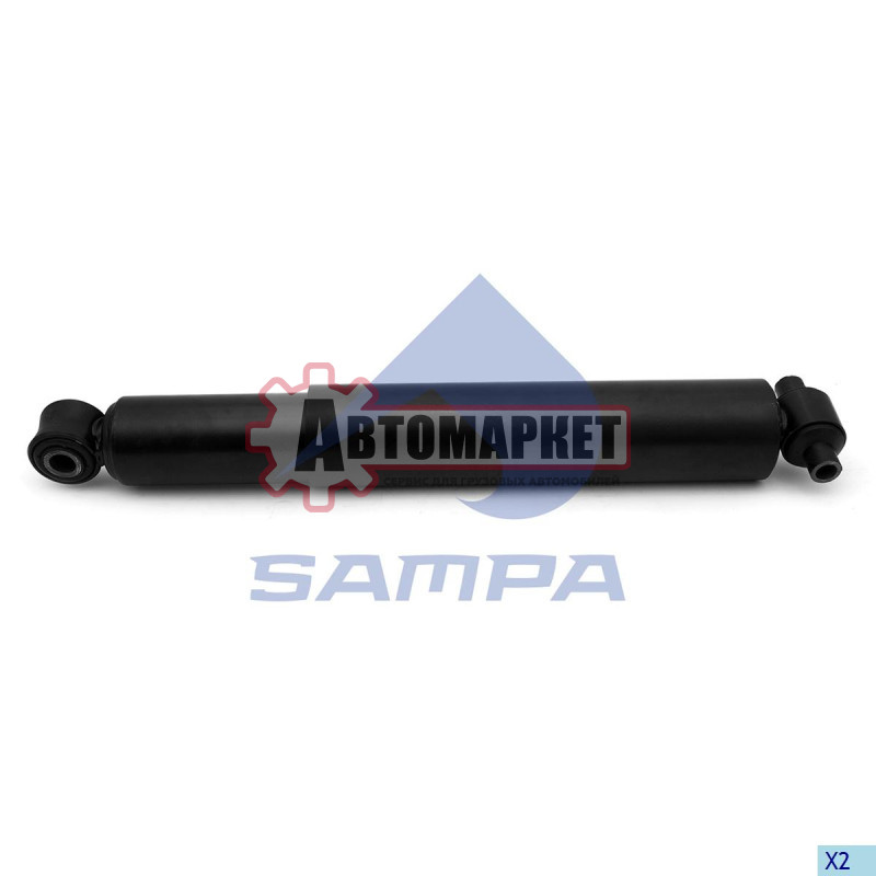Амортизатор подвески задний 502x842 O/O 16x100 20x50 \Volvo FH12-->№A291152/FM1