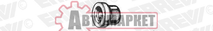 Гайка колесная с вращающейся юбкой M20x1.5 H=27 SW30 \MAN,BPW,Iveco