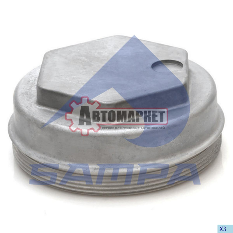 Крышка ступицы (алюм.) M158x3 H70 SW110 \Fruehauf