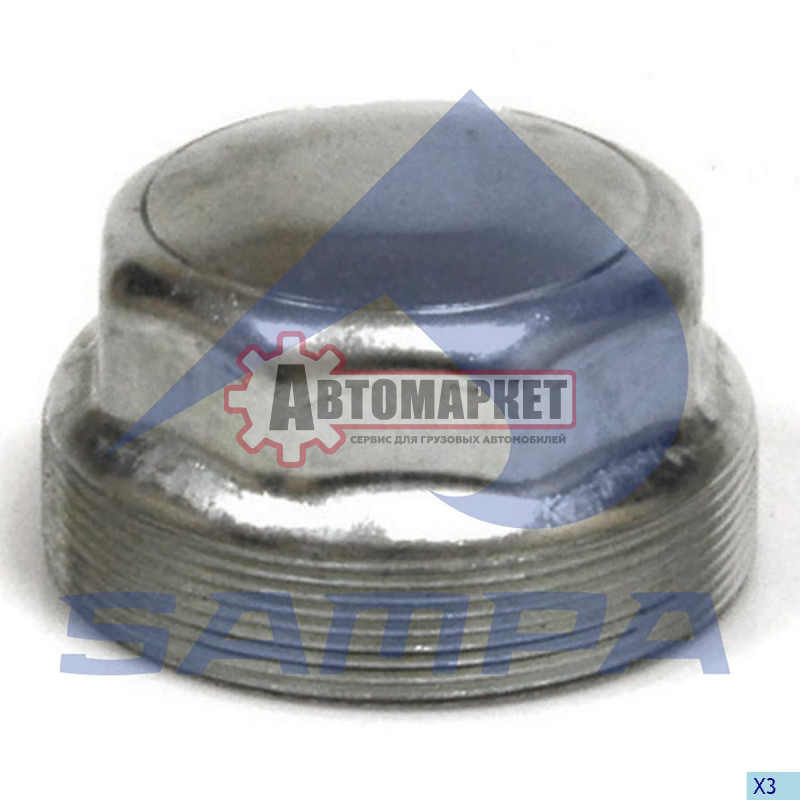 Крышка ступицы (м)M84x2 наружн SW70 H=49.5 \BPW