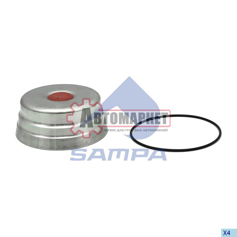 Крышка ступицы без резьбы 163.5x66 \SAF SK500 09.98-->
