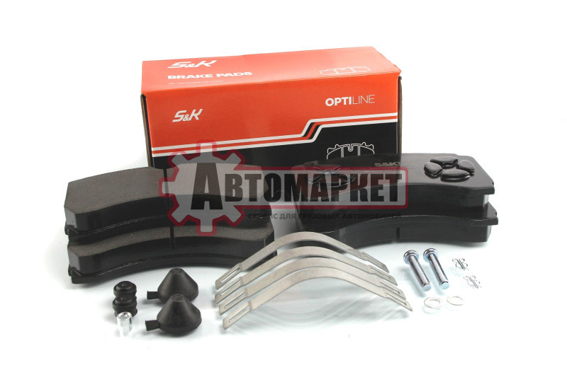 Колодки дисковые 29244,SL7,задние,ProTecS\MB Actros MP3 10/2010>