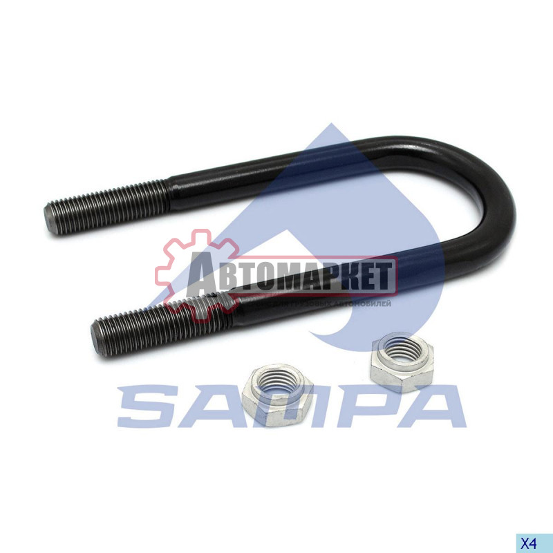 Стремянка рессоры M24*3.0-B1001-101/280 HD76 VD B179M24A120 BPW