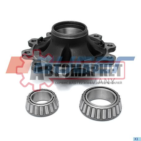 Ступица в сборе с подшипниками\BPW ECO PLUS 9t