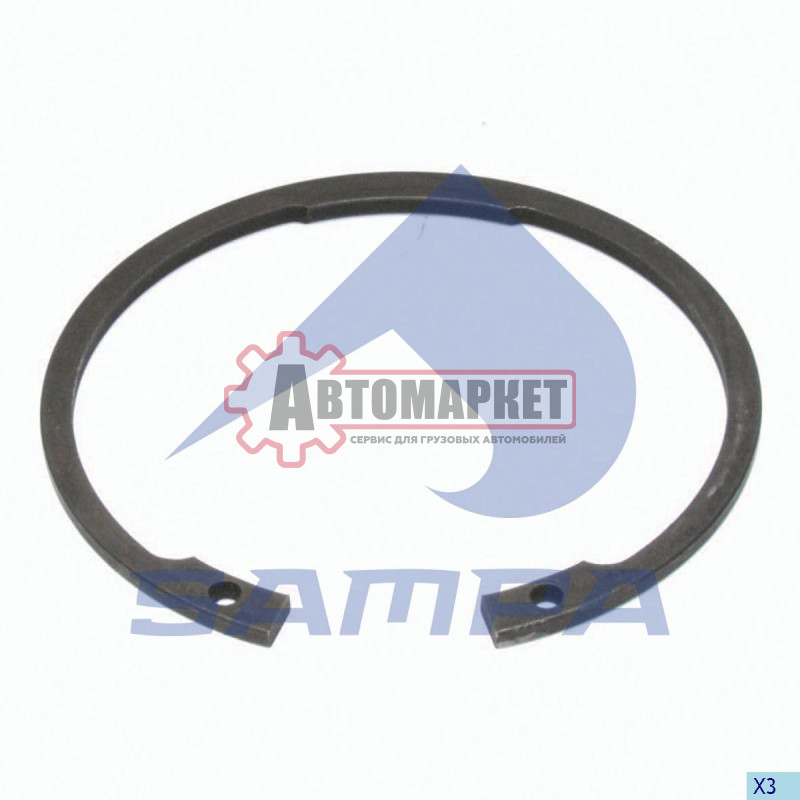 Стопор кольцо стопорное ступицы d=112 H=4 \BPW ECO 6-9t