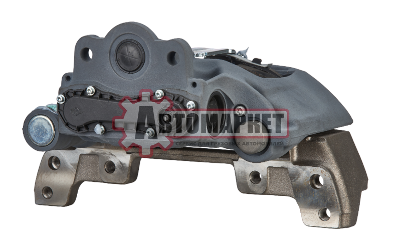 Суппорт тормозной правый, тангенциального крепления "22,5" SAF с колодками SAF 3