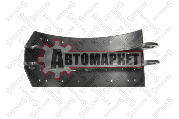 Торм. колодка 19613/19036 без роликов 419x178 o/u d6.35x32отв.\Fruehauf 11тонн