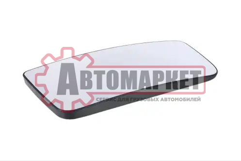 Стекло зеркала лев. r=1200 с обогр.24V 430x193x34\ MB Actros MP4 10.2010>
