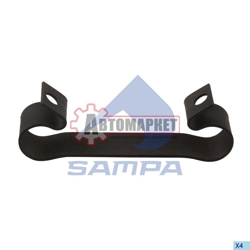 Пластина тормозной колодки фиксирующая \SAF SK RS/RLS/ KRS