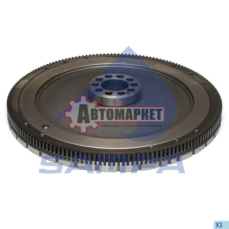 Маховик d430 z=160 37id V6/8 d130 \MB Actros OM501LA/502 LA