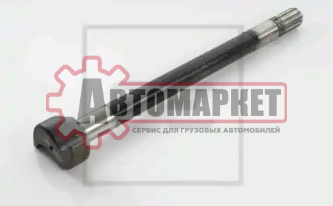 Торм.вал правый (Z) 704mm d38\SAF