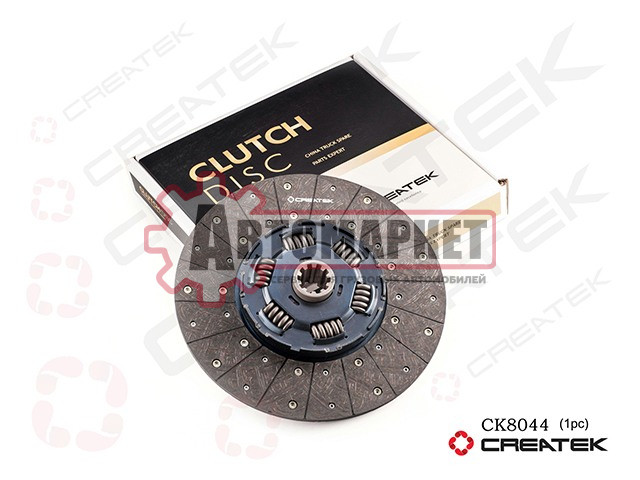 Диск сцепления 430 ступица d=52.5 z=10 SHAANXI обратный выжим