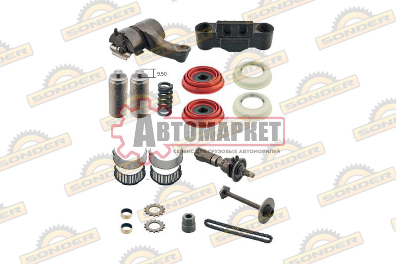 Р/к суппорта (полный комплект) 16 деталей Кнорр SL7… SM7…