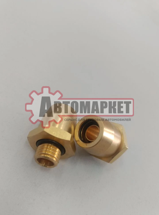 Фитинг прямой латунь нар. М12х1,5 трубка Ø12