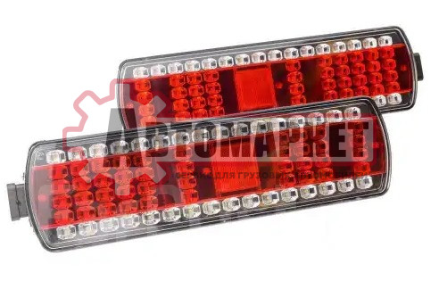 Фонарь задний Камаз 5490 левый LED разъем конвеерный