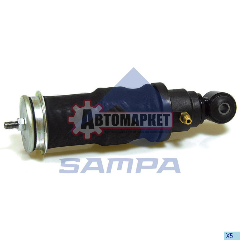 Амортизатор кабины -(пневмо с подушк.) 240-332 I/O 12x40 14x50 \Scania 3-serie