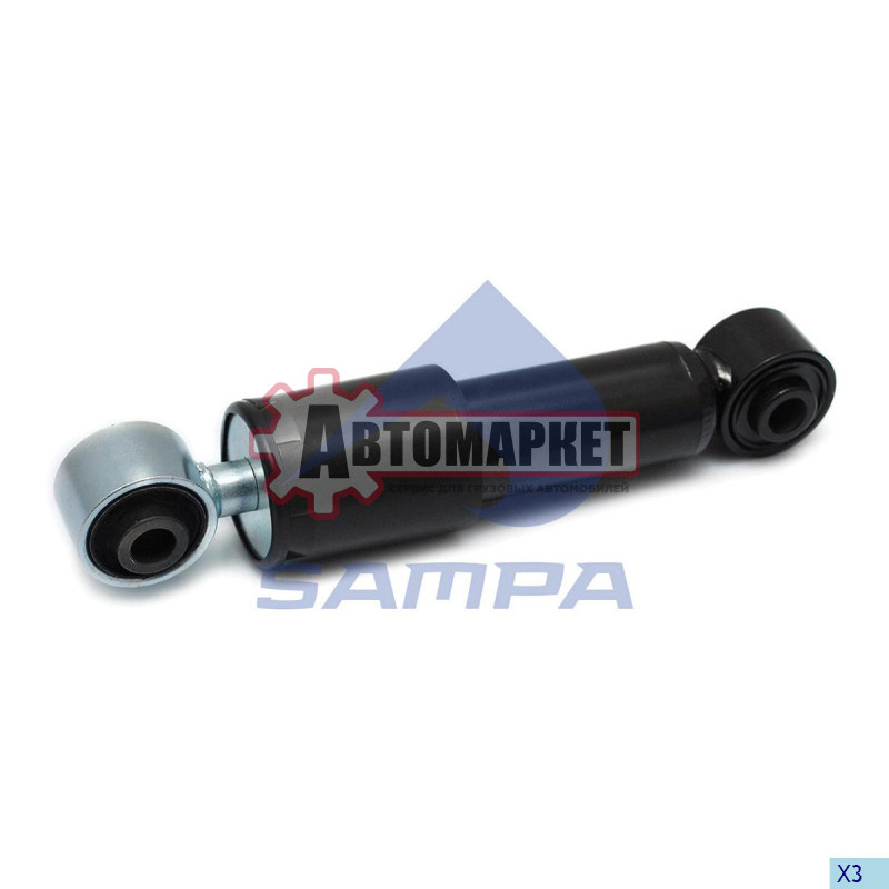 Амортизатор кабины задн. (горизонт.) DAF F95/95XF 235/255 (14*40) O/O