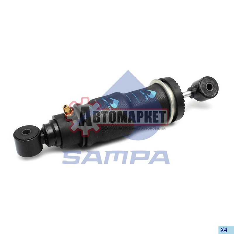 Амортизатор кабины задний б\пружин FH12 CH-A257343,-B162550
