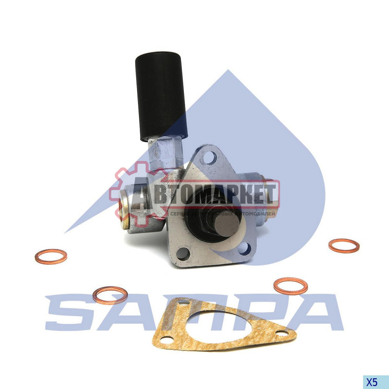 Насос топливный подкачки с насосом ручной подкачки \Omn Volvo DAF Scania DSC11/1201