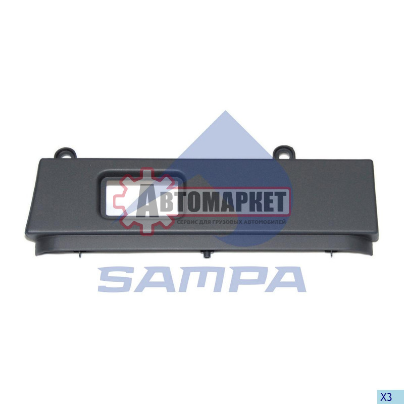 Накладка стенки подножки левая центральная \Scania P94/114/124 R114/124/144