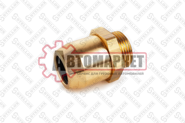 Фитинг соединитель резьб.прямой D8x1-M12 SW18