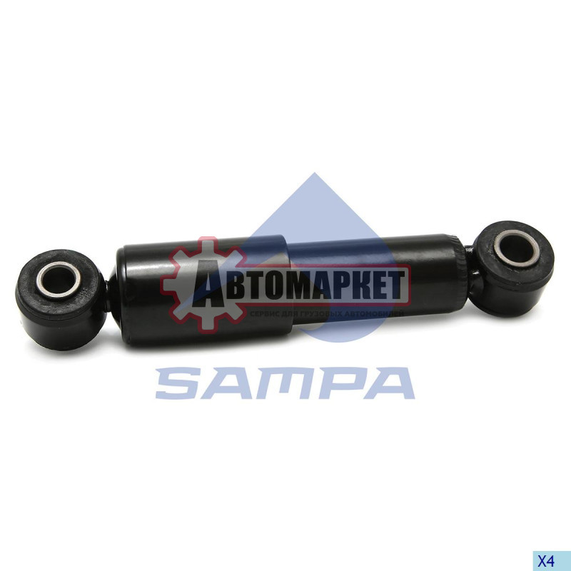 Амортизатор кабины перед. 196-268 O/O 14x34 16x34 \Iveco Eurotech