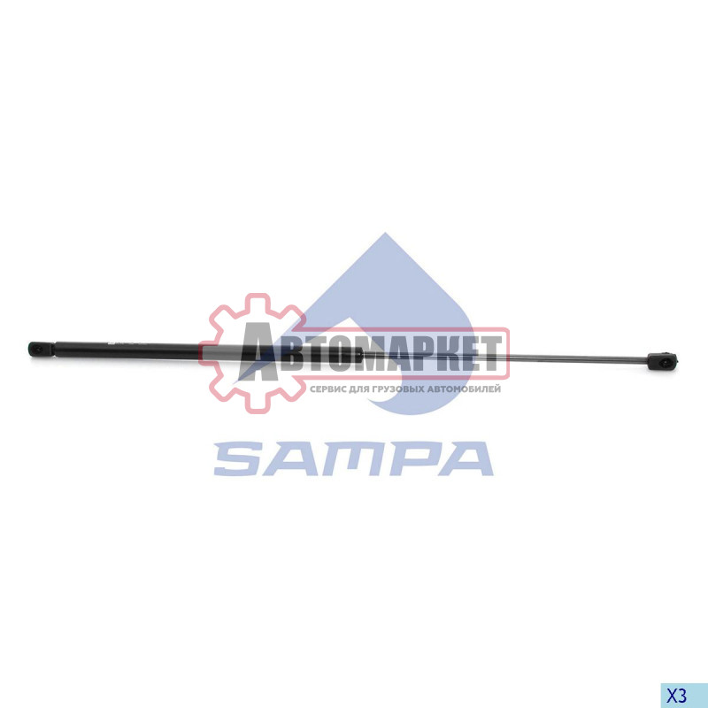 Амортизатор капота газовый 685mm O/O 220N \MAN TGA XXL