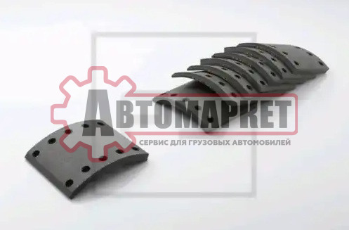 Накладки тормозные STD 18.1 (93680 / L8.5 6.35x13.5 96)\VolvoF7.FL7.10