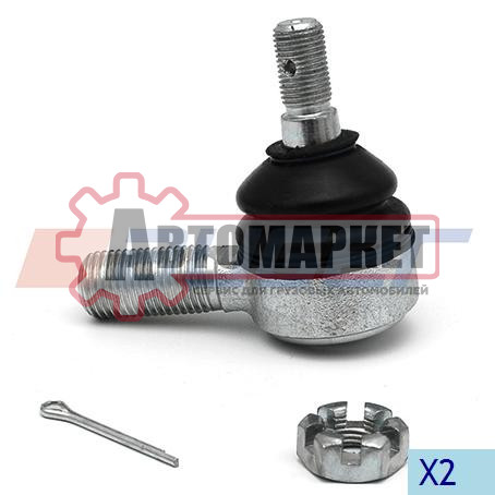 Наконечник тяги КПП RHT с гайкой M14x1.5 12/L=50 \MAN M2000L/90,Volvo F/FL