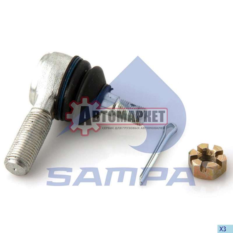Наконечник тяги КПП М14*1,5 L=55 MB Actros/Axor