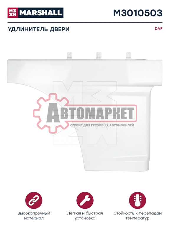 Облицовка двери нижняя правая DAF 95 XF