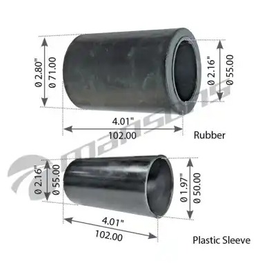 Втулка седла 2x\ JOST JSK 36AV/37E, Volvo, DAF