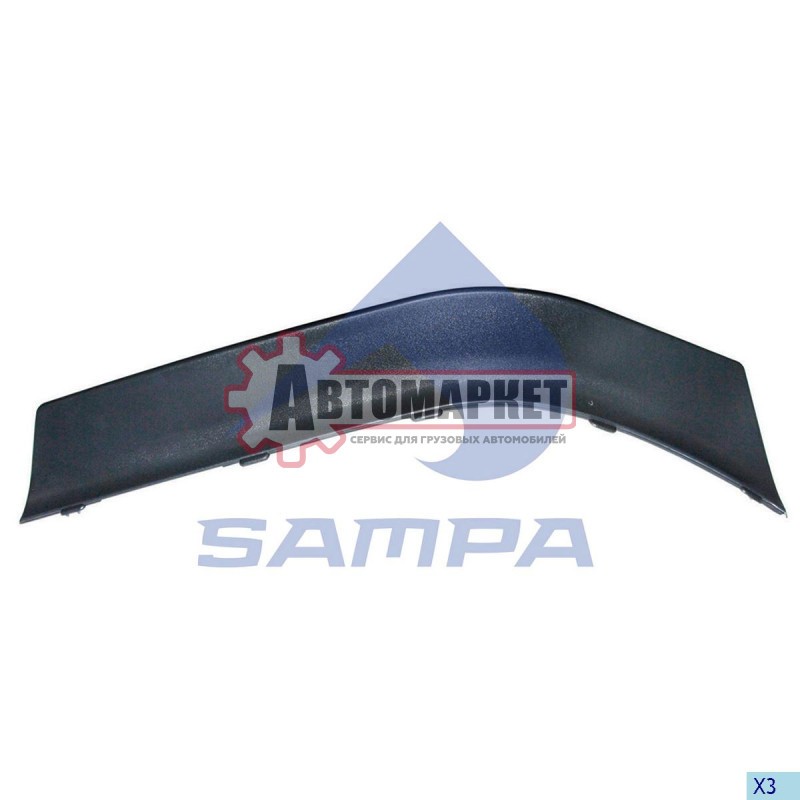 Уплотнение крыла прав.\Scania P/R-Series CR/CP